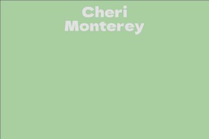 Cheri Monterey