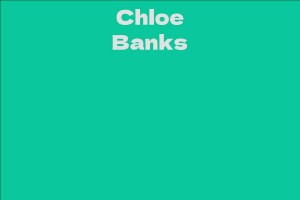 Chloe Banks