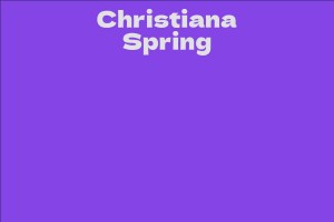 Christiana Spring