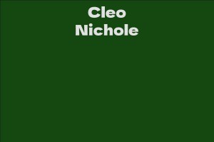 Cleo Nichole