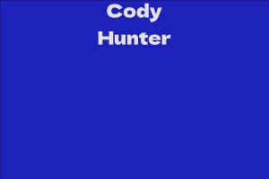 Cody Hunter