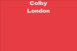 Colby London