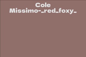 Cole Missimo-_red_foxy_