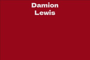 Damion Lewis