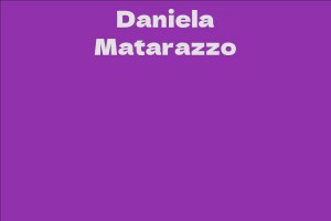 Daniela Matarazzo
