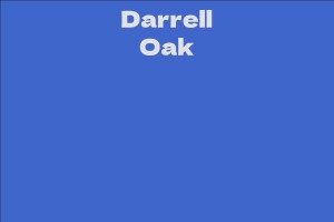 Darrell Oak