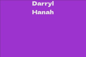 Darryl Hanah