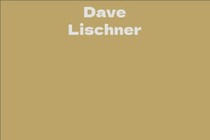 Dave Lischner
