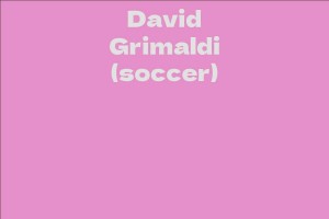 David Grimaldi (soccer)
