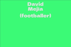 David Mejía (footballer)