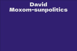 David Moxom-sunpolitics