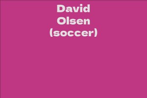 David Olsen (soccer)