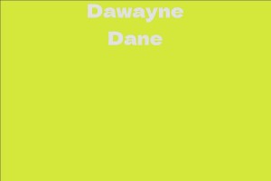 Dawayne Dane