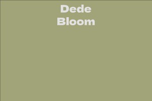 Dede Bloom