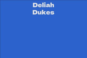 Deliah Dukes