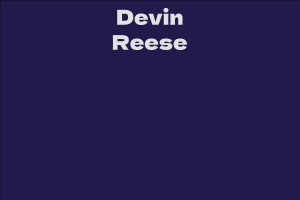 Devin Reese