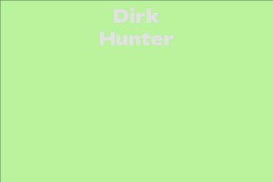 Dirk Hunter
