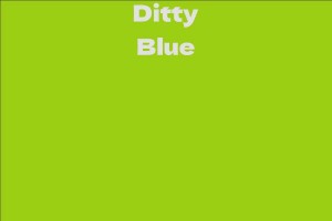 Ditty Blue