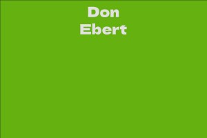 Don Ebert