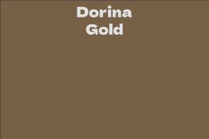 Dorina Gold