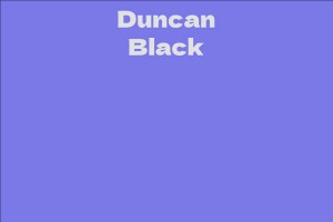 Duncan Black