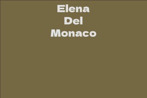 Elena Del Monaco