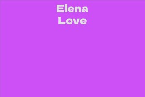 Elena Love