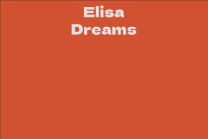 Elisa Dreams
