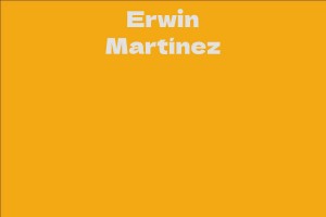 Erwin Martínez