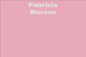 Fabricia Moreno