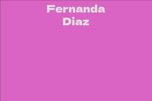 Fernanda Diaz