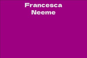 Francesca Neeme