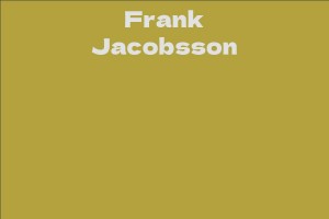 Frank Jacobsson