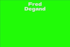 Fred Degand