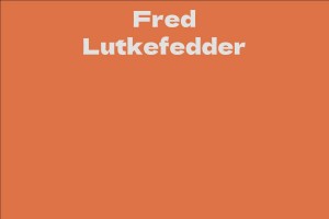 Fred Lutkefedder