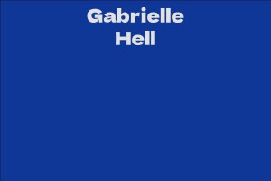 Gabrielle Hell