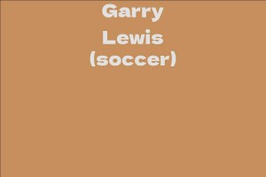 Garry Lewis (soccer)