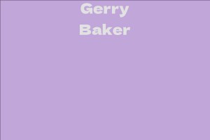 Gerry Baker