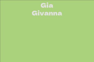 Gia Givanna
