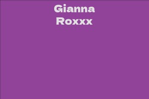 Gianna Roxxx