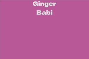 Ginger Babi