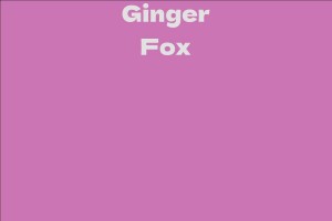 Ginger Fox