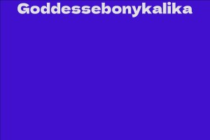 Goddessebonykalika