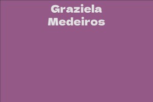 Graziela Medeiros