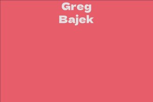 Greg Bajek