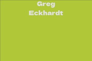 Greg Eckhardt