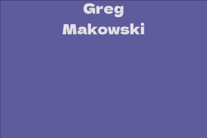 Greg Makowski