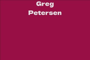 Greg Petersen