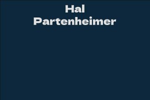 Hal Partenheimer