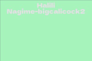 Halili Nagime-bigcalicock2